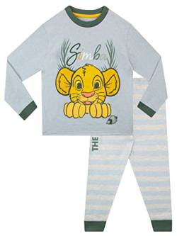 Disney Jungen Lion King Schlafanzug Blau 116 von Disney