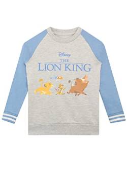 Disney Jungen Lion King Sweatshirt Mehrfarbig 122 von Disney