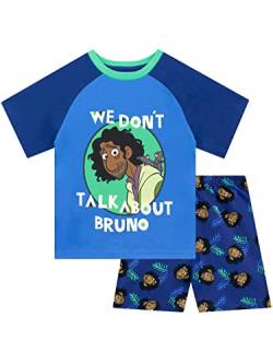 Disney Jungen Schlafanzug kurz Encanto Blau 128 von Disney