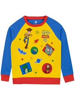 Disney Jungen Toy Story Sweatshirt Mehrfarbig 92 von Disney
