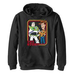 Disney Kids Pixar Toy Story 4 Vintage Duo Youth Pullover Hoodie, Black, X-Large von Disney