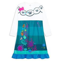 Disney Kinder Nachthemd Encanto Schlafanzug Nachtwäsche Mädchen (11-12 Jahre, Weiß/Blau Encanto) von Disney