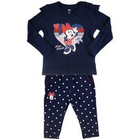 Disney Langarmshirt Disney Minnie Maus Baby 2tlg. Set langarm Shirt plus Hose Gr. 62 bis 92, 100% Baumwolle von Disney