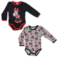 Disney Langarmwickelbody Disney Minnie Maus Baby 2er Pack langarm Body Strampler Gr. 62 bis 92 von Disney