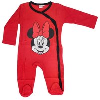 Disney Langarmwickelbody Disney Minnie Maus Baby Kleinkind Strampler Einteiler Gr. 62 - 92 100% Baumwolle von Disney