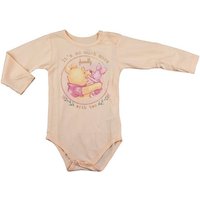 Disney Langarmwickelbody Disney Winnie der Pooh Baby langarm Body Strampler Gr. 68 bis 92 von Disney