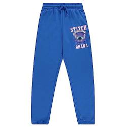 Disney Lilo and Stitch Jogginghose für Damen, Lilo and Stitch Varsity Athletic Jogger Sweatpants Lilo und Stitch Sweatpants, Kobaltblau, Groß von Disney