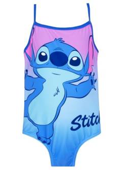 Disney Lilo and Stitch Schwimmanzug | Lilo und Stitch Schwimmanzug | Badeanzug Kleinkind Mädchen | Stitch Kostüm Kinder | Blau 128 von Disney