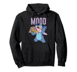 Disney Lilo & Stitch Mood Out Of Control Devouring Donuts Pullover Hoodie von Disney