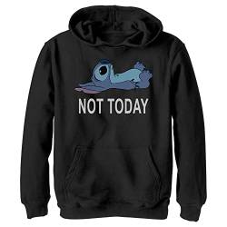 Disney Lilo & Stitch - Not Today YTH Hoodie Black 5/6 von Disney