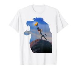 Disney Lion King Rafiki Holding Baby Simba Graphic T-Shirt T-Shirt von Disney