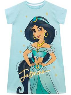 Disney Mädchen Aladdin Nachthemden Jasmine Blau 128 von Disney
