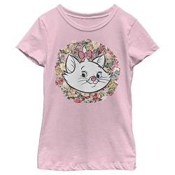 Disney Mädchen Circle Floral Marie T-Shirt, S von Disney