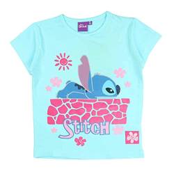 Disney Mädchen LIL23-0156 S1 t Shirt Damen, Blau, 4 Jahre von Disney