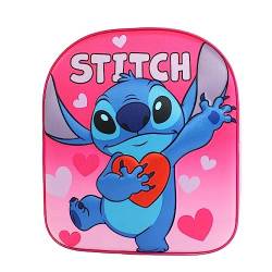 Disney Mädchen Lil23-0674 S1 Rucksack, Rosa von Disney