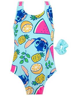 Disney Mädchen Lilo und Stich Badeanzug und Scrunchie Schwimmset, Multi-Color, 158 von Disney