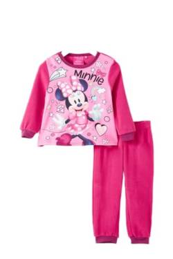 Disney Mädchen MIN23-2010 S2-8A Pyjama-Set, Rose, von Disney