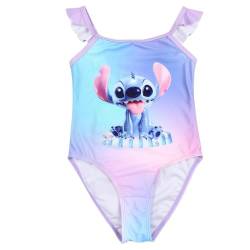 Disney Mädchen Maillot de bain Lilo et Stitch Fille Baby Badebekleidung, Violet, von Disney