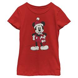 Disney Mädchen Mickey Hat T-Shirt, L von Disney