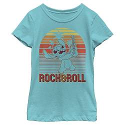 Disney Mädchen Rock And Roll Stitch T-Shirt, XL von Disney