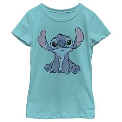 Disney Mädchen Simply Stitch T-Shirt, S von Disney