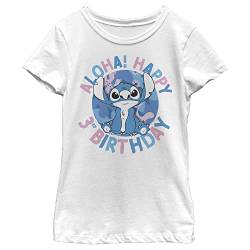 Disney Mädchen Stitch 3rd Birthday T-Shirt, L von Disney