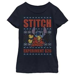 Disney Mädchen Stitch Experiment 626 T-Shirt, XL von Disney