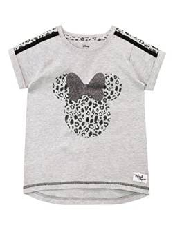 Disney Mädchen T-Shirt Minnie Mouse Grau 92 von Disney