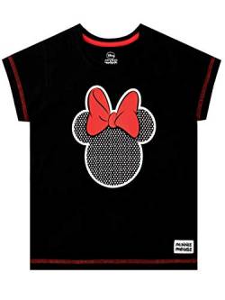 Disney Mädchen T-Shirt Minnie Mouse Schwarz 104 von Disney