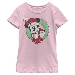 Disney Mädchen Vintage Mickey Wreath T-Shirt, XL von Disney