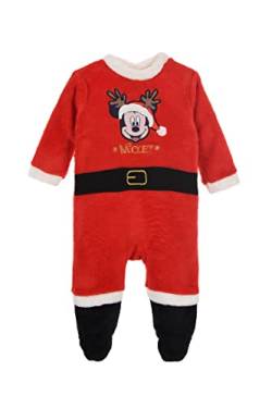 Disney Mickey Mouse Baby Set, Pyjama Overall, Baby Strampler für Baby Jungen, Weihnachts-Set Geschenk für Babys | 6 Monate, Baby Jungen von Disney