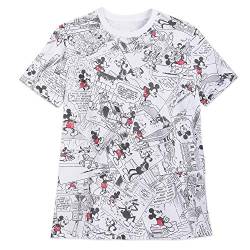 Disney Mickey Mouse Comic Strip T-Shirt für Herren Multi - mehrfarbig - X-Groß von Disney