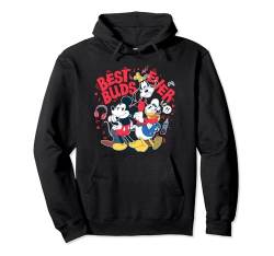 Disney Mickey Mouse Donald Duck Goofy Best Buds Ever Friends Pullover Hoodie von Disney