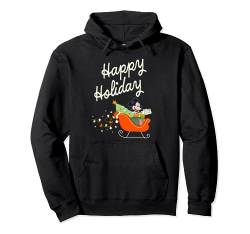 Disney Mickey Mouse Happy Holiday Christmas Sleigh Delivery Pullover Hoodie von Disney