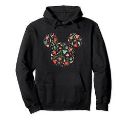 Disney Mickey Mouse Head Icon Christmas Ornaments & Holly Pullover Hoodie von Disney