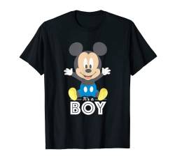 Disney Mickey Mouse It's A Boy Baby Shower T-Shirt von Disney