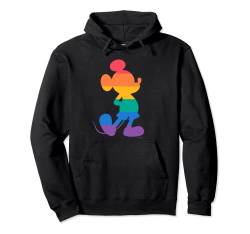 Disney Mickey Mouse Pride Classic Pose Rainbow Icon Fill Pullover Hoodie von Disney