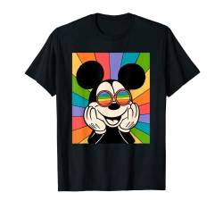 Disney Mickey Mouse Sun Burst Retro T-Shirt von Disney