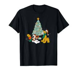 Disney Mickey Mouse and Pluto Christmas Letter to Santa T-Shirt von Disney
