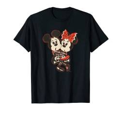Disney Mickey Mouse & Minnie Mouse Sweetly Scared Halloween T-Shirt von Disney