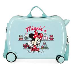 Disney Mickey That´S Easy Kinderkoffer, grün, 50 x 38 x 20 cm, starr, ABS, seitlicher Zahlenkombinationsverschluss, 34 l, 3 kg, 2 Handgepäckträger von Disney