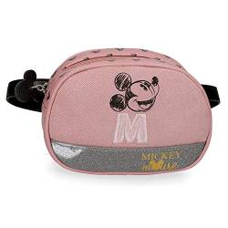 Disney Mickey The Blogger Kleine Gürteltasche Rosa 17x12x6 cms PVC und Polyester von Disney