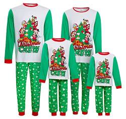 Disney Mickey & Friends Weihnachtspyjama für Erwachsene und Kinder, Weihnachts-Pyjama, Herren, M von Disney