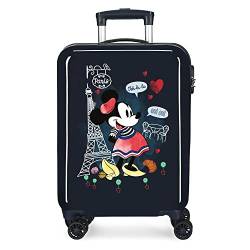 Disney Minnie Around The World, Gepäck für Kinder, Blau (Blue), 38 x 55 x 20 cm, blau, 38x55x20 cms, Kabinenkoffer von Disney