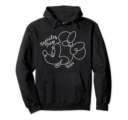 Disney Minnie Mouse Line Drawing Family Trip Vacation 2024 Pullover Hoodie von Disney