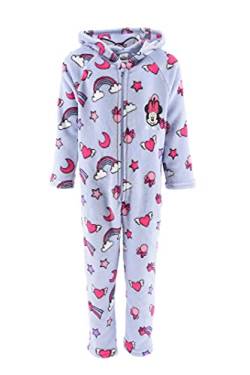 Disney Minnie Mouse Pyjama Mädchen, Schlafanzug 3D, Einteiler Pyjama mit Einhorn, Minnie Maus Design, Geschenk für Mädchen, Größe 3 Jahre, Mehrfarbig von Disney