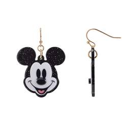 Disney Ohrringe, ein Paar in authentischer Schmuck-Geschenkbox, hängendes Acryl-Charm mit 3,8 cm Länge, Fischhakenverschluss, Acryl, Kein Edelstein von Disney
