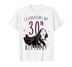 Disney Pocahontas Celebrating My 30th Birthday Sketch T-Shirt von Disney