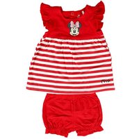 Disney Print-Shirt Disney Minnie Maus Mädchen Baby 2tlg. Set kurzarm Bluse plus Shorts Gr. 62 bis 86, 100% Baumwolle von Disney