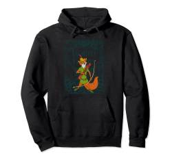 Disney Robin Hood Retro Vintage Distressed Pullover Hoodie von Disney